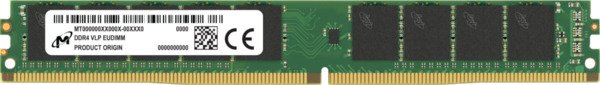 Micron DDR4 VLP RDIMM 16GB 2Rx8 3200