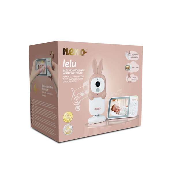 Neno Lelu videobabyvakt 3,5 tum