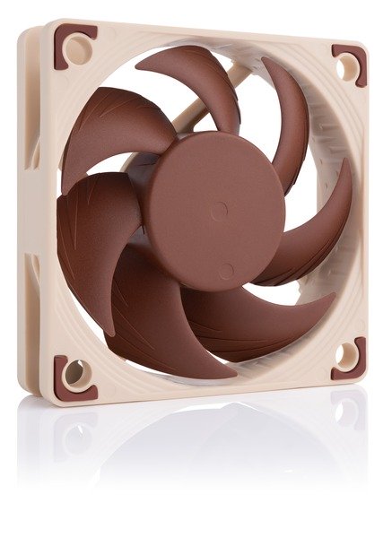Noctua NF-A6X15 PWM Case Fan, 60 x 15 mm, Brown/Beige