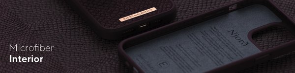NORDIC ELEMENTS Salmon Case iPhone 13 mini Purple