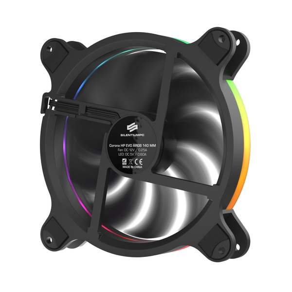 SilentiumPC Corona EVO HP ARGB 140 case fan