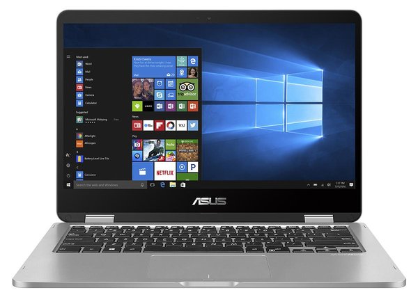 Asus 14" VivoBook Flip, 64GB SSD Win 10 - kannettava