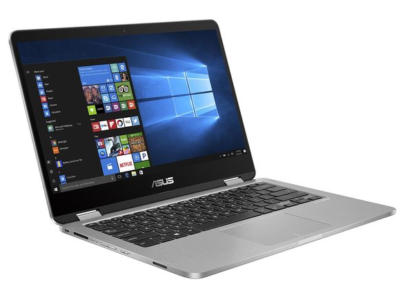 Asus 14" VivoBook Flip, 64GB SSD Win 10 - kannettava