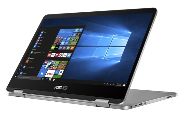 Asus 14" VivoBook Flip, 64GB SSD Win 10 - kannettava