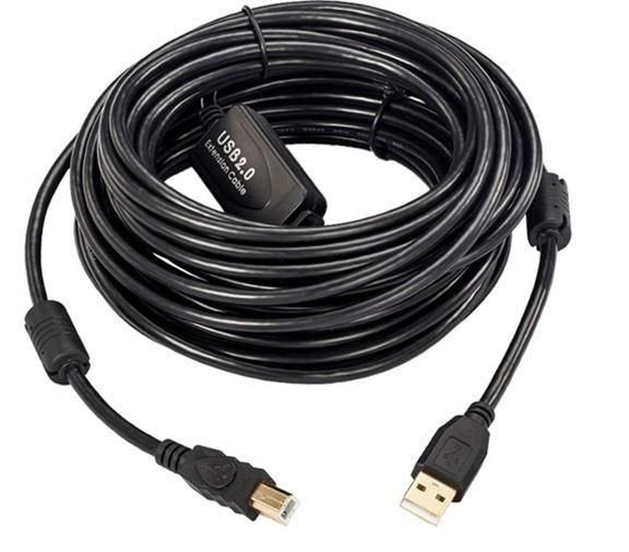 Active USB 2.0 A-B Cable, 15m
