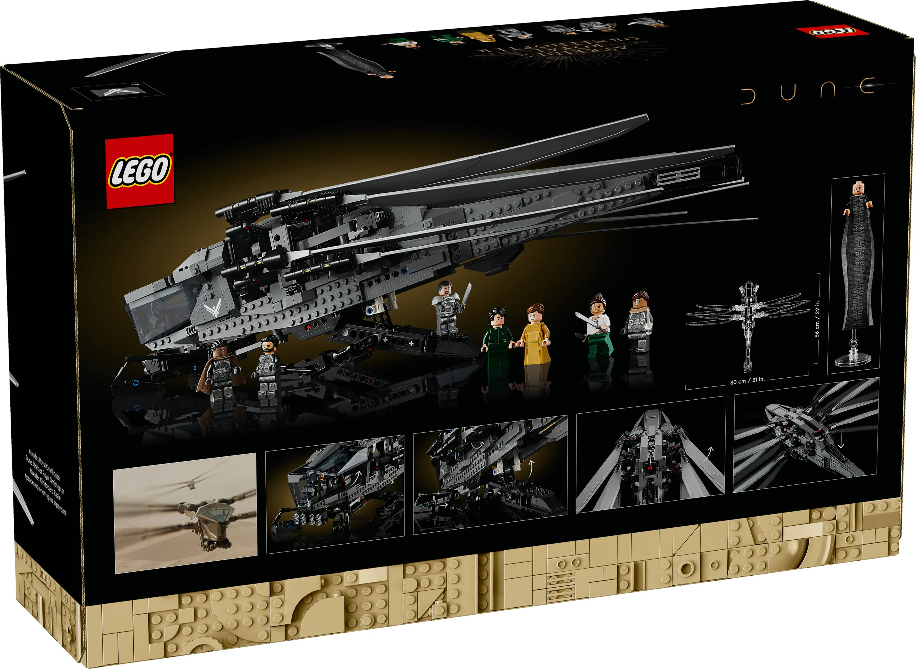SOP LEGO Icons Dune Atreides Royal Ornithopter 10327 SOP LEGO Icons Dune Atreides Royal Ornithopter 10327