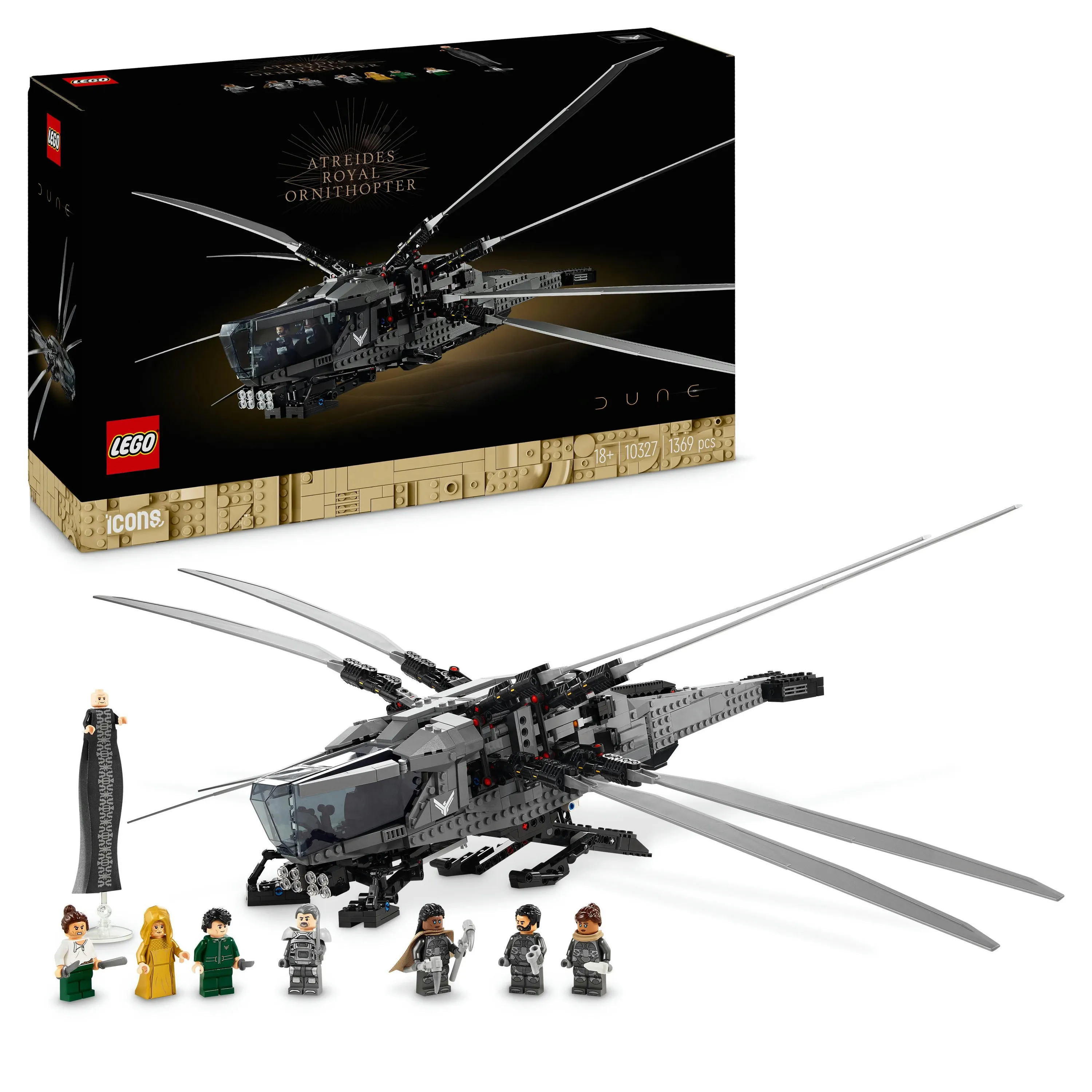 SOP LEGO Icons Dune Atreides Royal Ornithopter 10327 SOP LEGO Icons Dune Atreides Royal Ornithopter 10327
