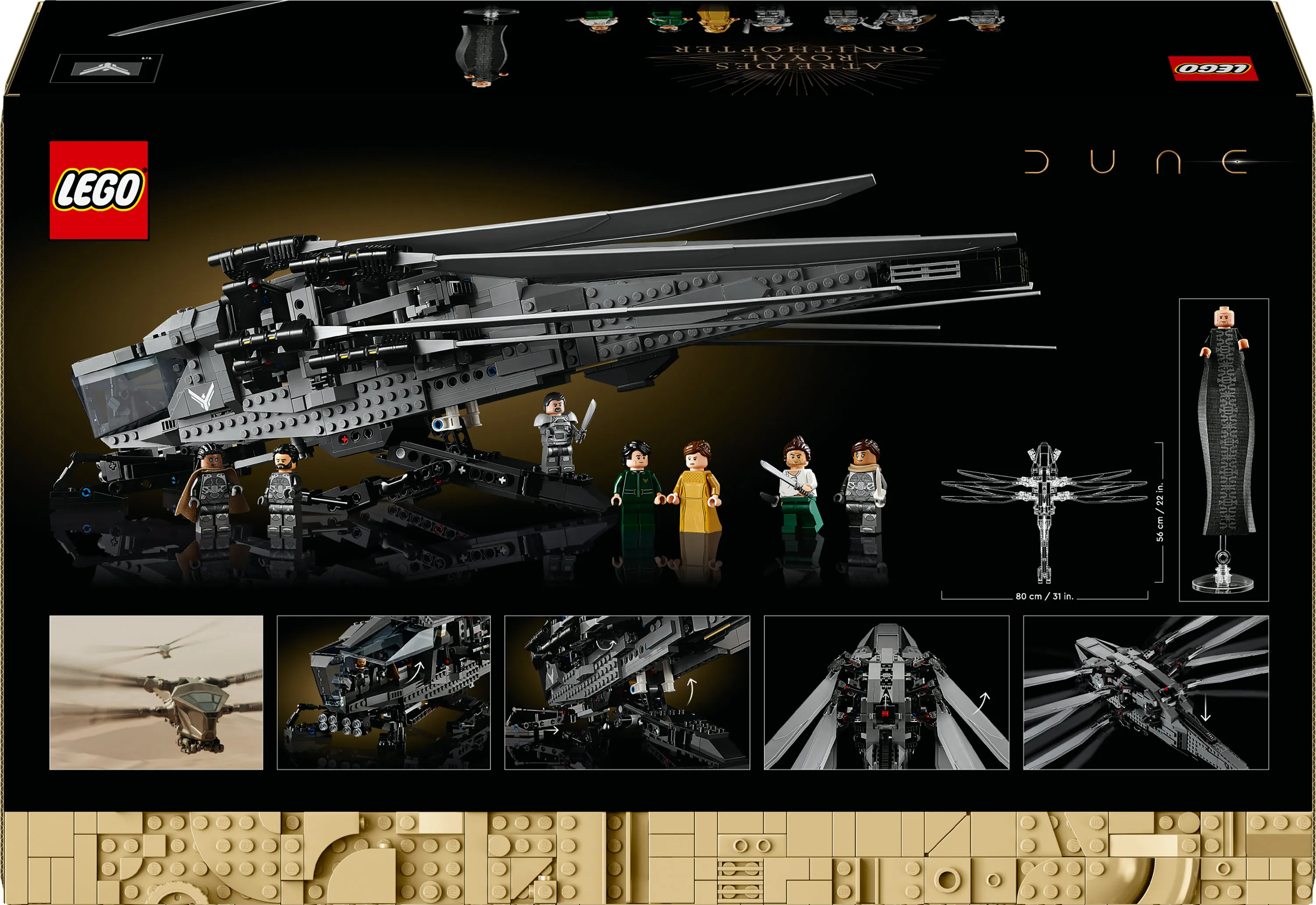 SOP LEGO Icons Dune Atreides Royal Ornithopter 10327 SOP LEGO Icons Dune Atreides Royal Ornithopter 10327