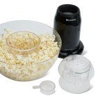 Champion Pop-in-Bowl PCM300 Popcornmaskin, 900 W, Svart metall
