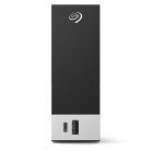 Seagate One Touch Hub 16 TB extern SSD med USB 3.0, med h&aring;rdvarukryptering, med l&ouml;senordsskydd, svart