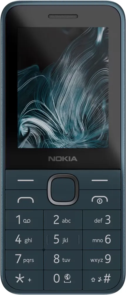 Nokia 225 4G TA-1610 (2024) Dual-Sim, 128/64 MB - Android-telefon, Dark Blue