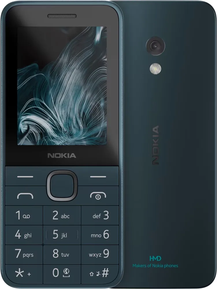 Nokia 225 4G TA-1610 (2024) Dual-Sim, 128/64 MB - Android-telefon, Dark Blue