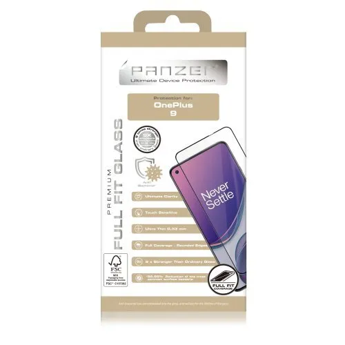 Panzer Full-Fit Glass, OnePlus 9 - Screen Glass