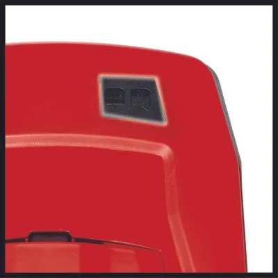 Einhell RASARRO 36/42 Brushless Cordless Push Lawn Mower, 36 Volt, 2 x 5.2 Ampere-hour, 420 millimeter, Black, Red