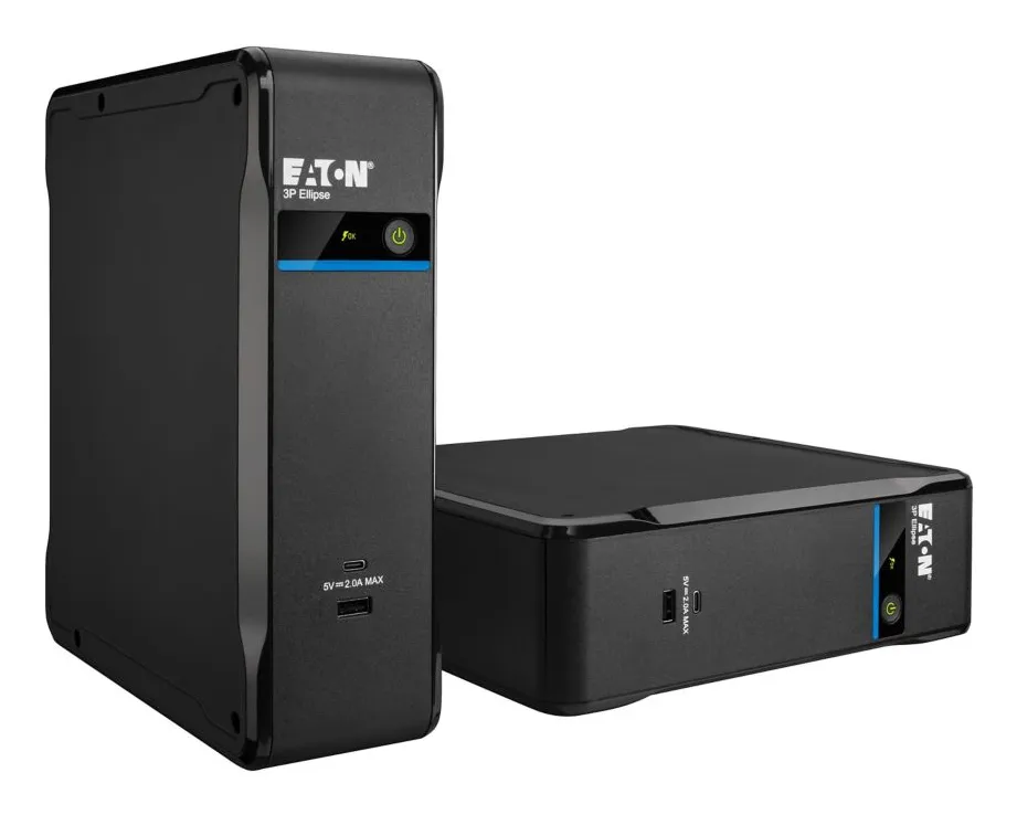 Eaton 3P Ellipse 900 USB DIN 900VA/540W - surge protection