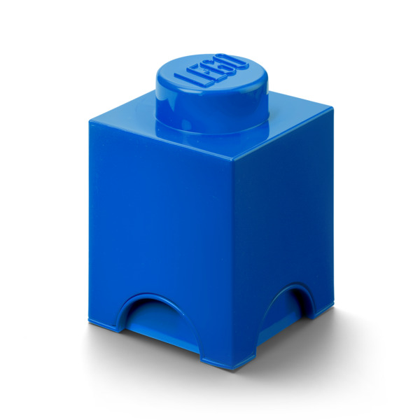 Room Copenhagen LEGO Storage Brick 1 blue - RC40011731