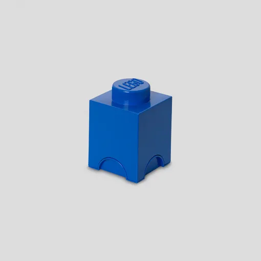 Room Copenhagen LEGO Storage Brick 1 blue - RC40011731