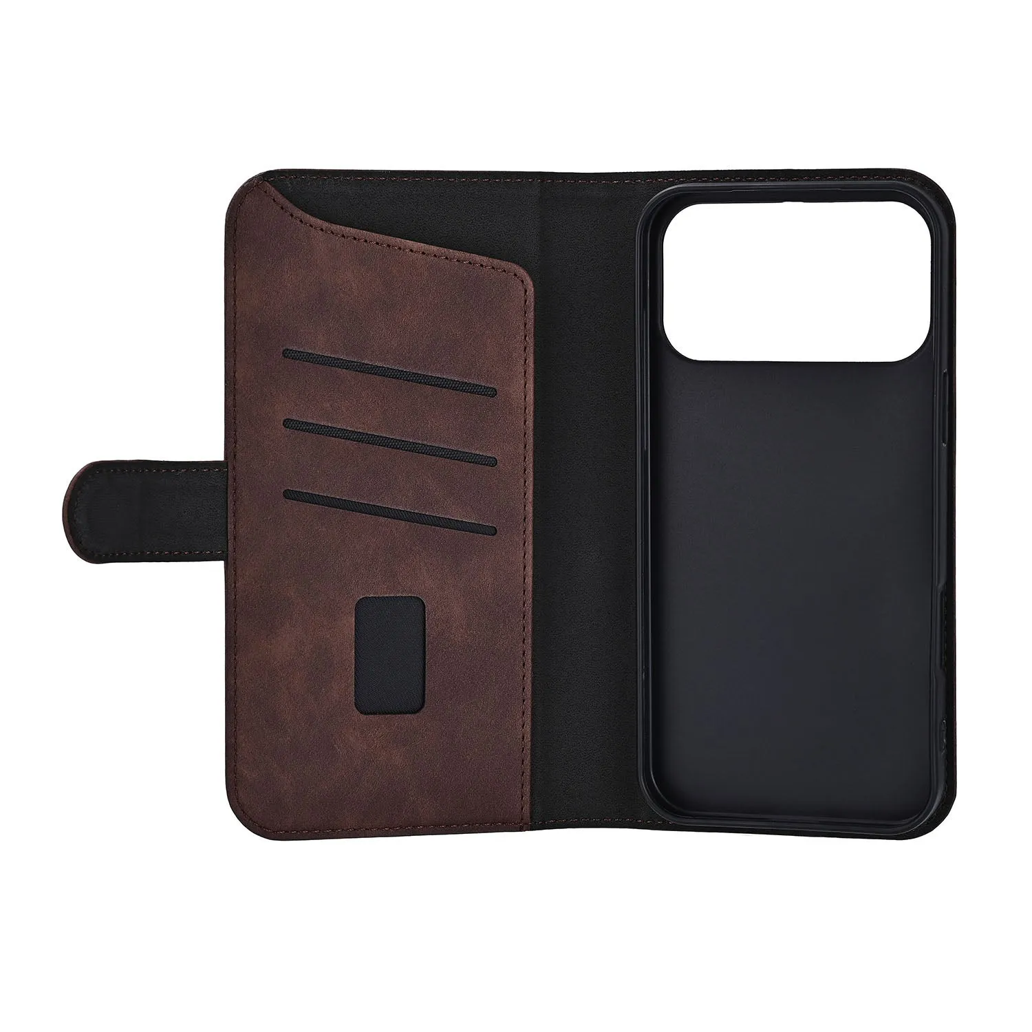 Gear Classic MagSerie iPhone 17 Pro Max -lompakkokotelo, Ruskea