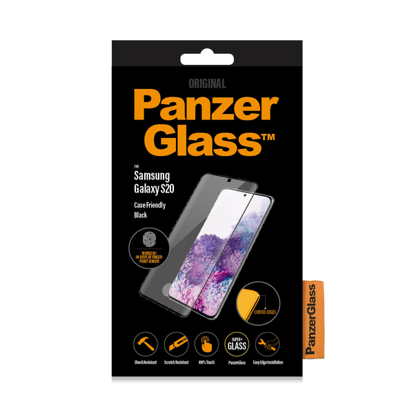 PanzerGlass Case Friendly, Fingerprint, Galaxy S20 -lasikalvo