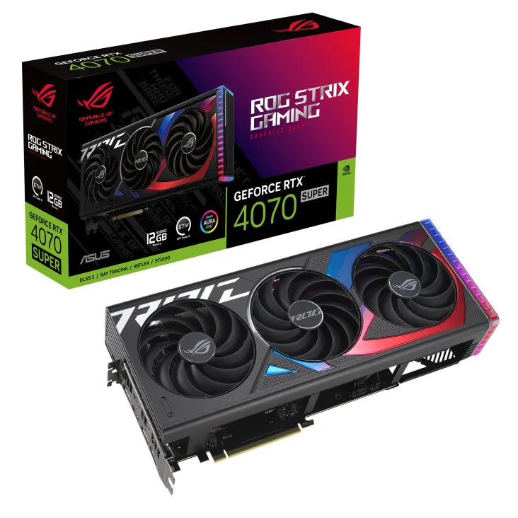 Asus GeForce RTX 4070 SUPER 12GB Strix Gaming - graphics card