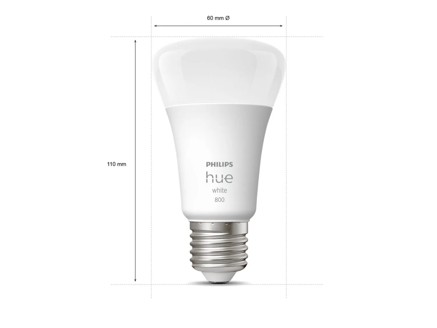 Philips HUE W 9W A60 E27 EU 3P