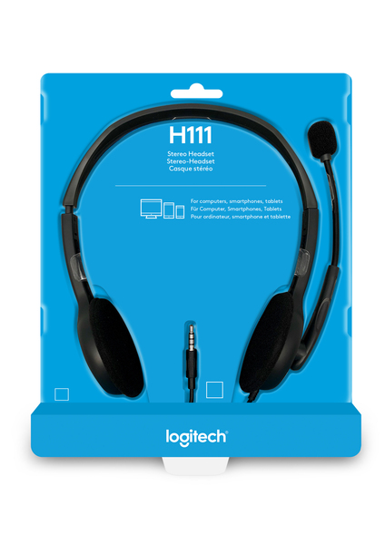 Logitech H111 Stereo Headset -kuulokemikrofoni