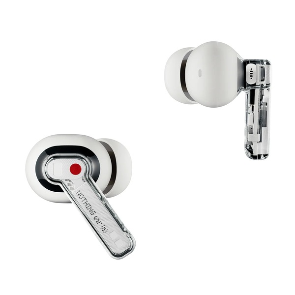 Nothing ear (a) -langattomat nappikuulokkeet, Valkoinen