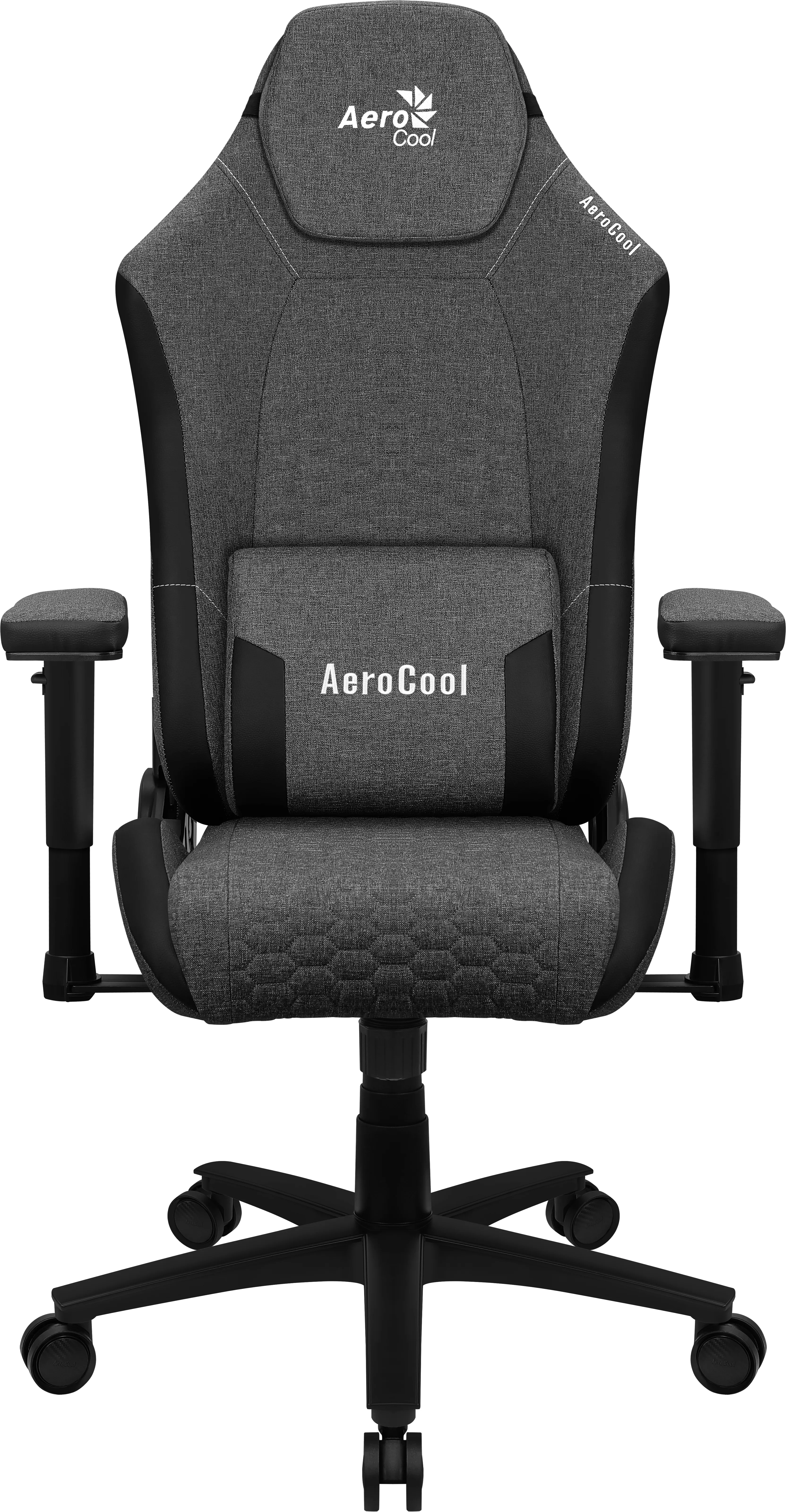 AeroCool CROWN Gaming Chair, Ash Black
