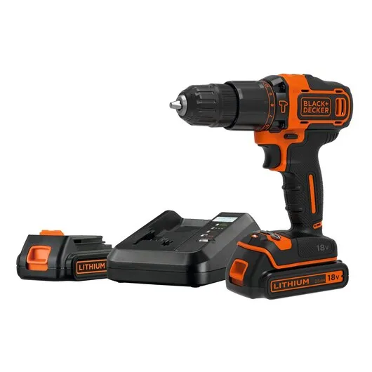 Black & decker Screwdriver 18v ​​2 batteries