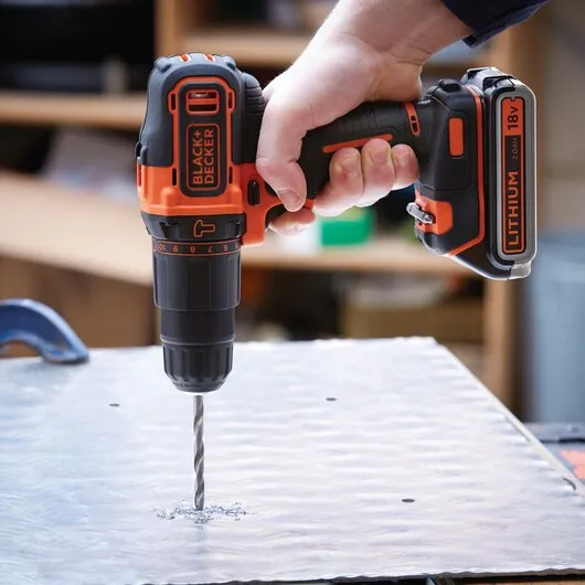 Black & decker Screwdriver 18v ​​2 batteries