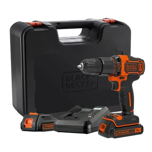 Black & decker Screwdriver 18v ​​2 batteries