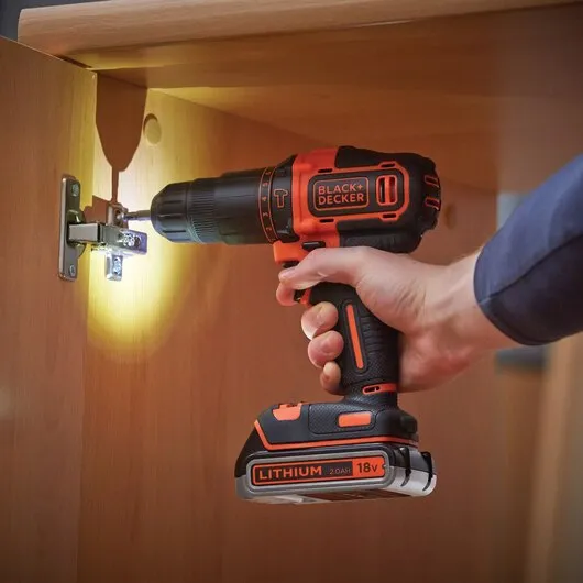 Black &amp; decker Screwdriver 18v ​​2 batteries