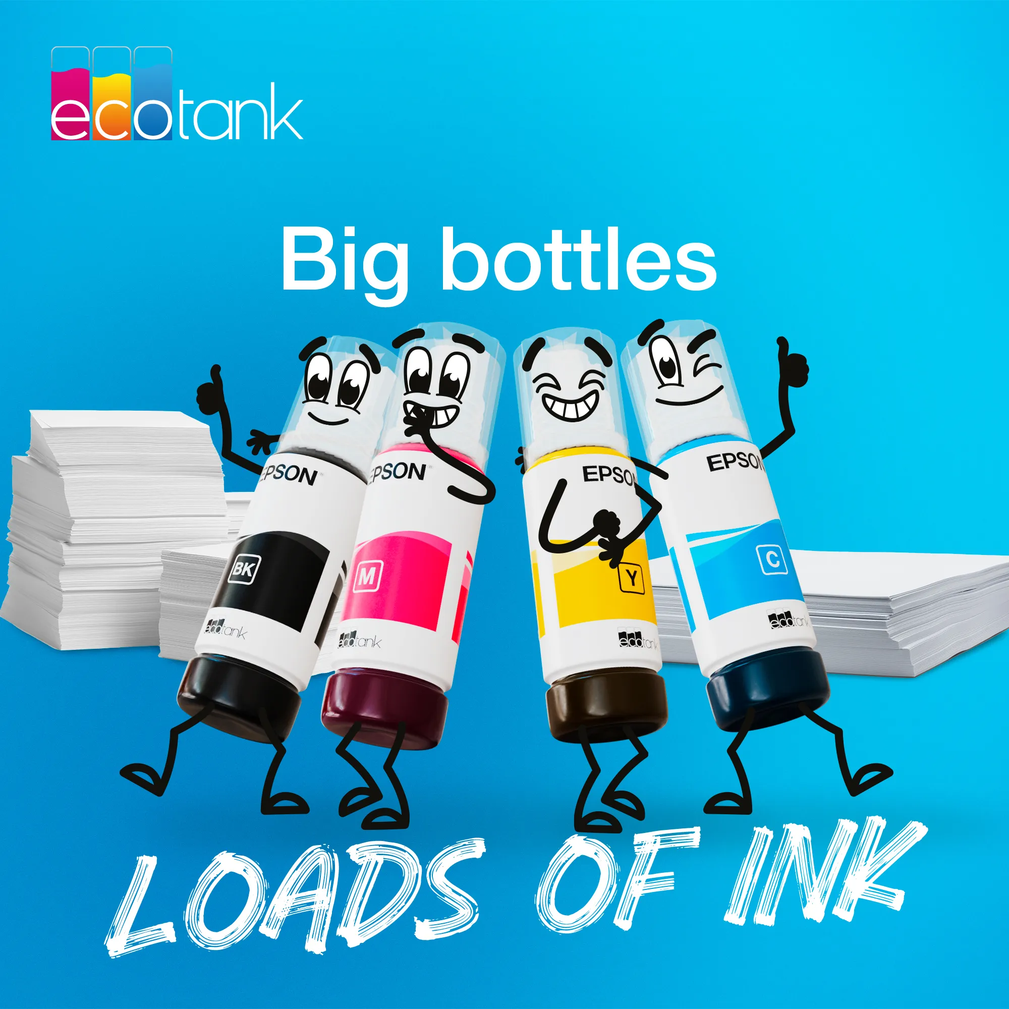 Epson 103 ink bottle, 65 ml, Cyan