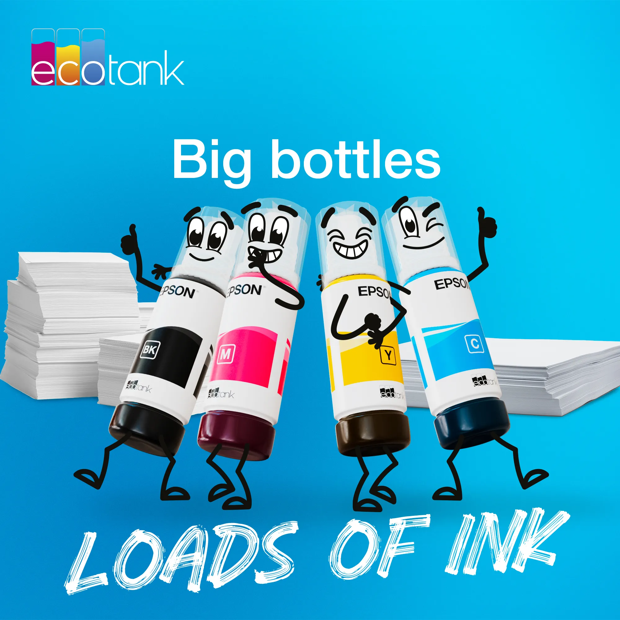 Epson 103 ink bottle, 65 ml, Cyan
