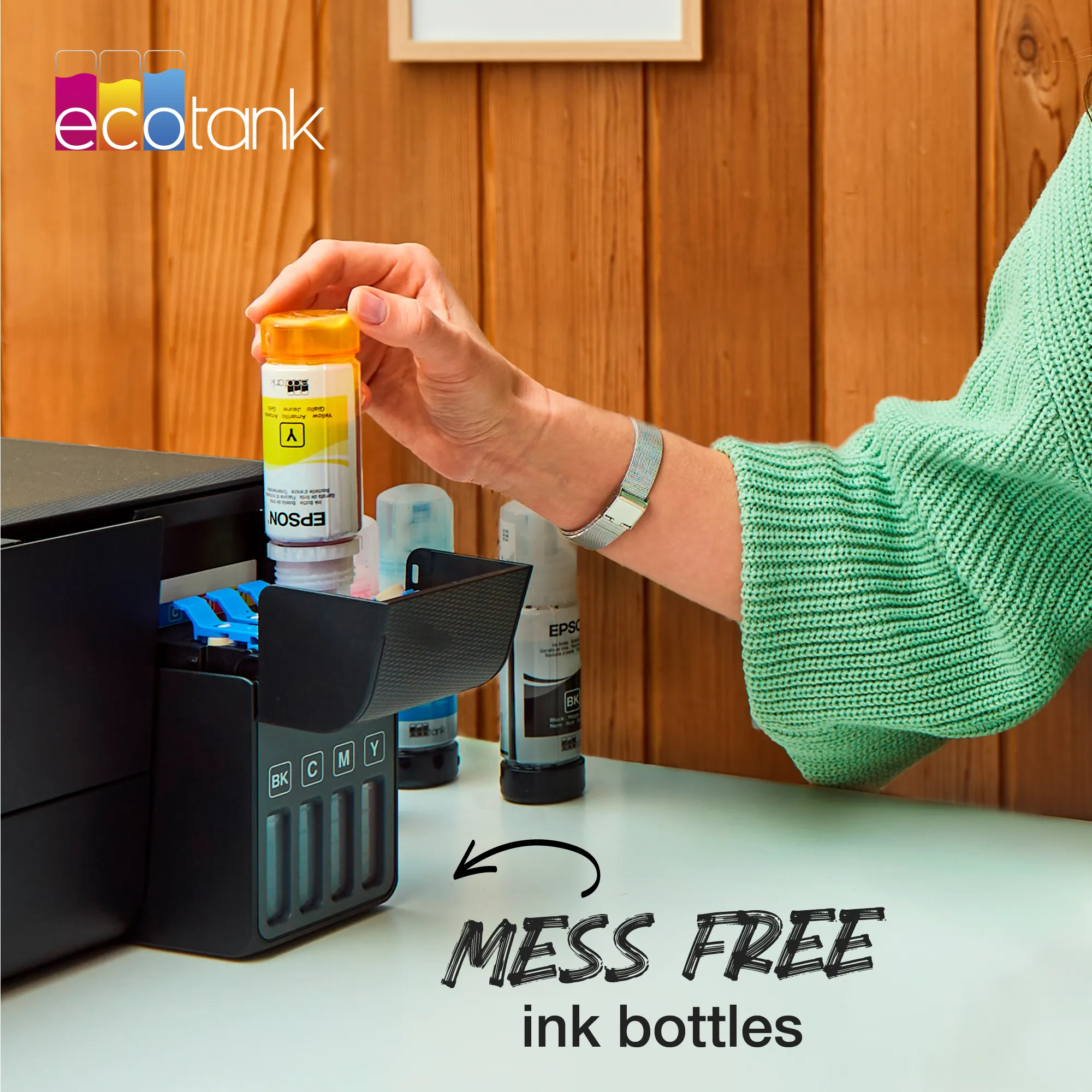 Epson 103 ink bottle, 65 ml, Cyan