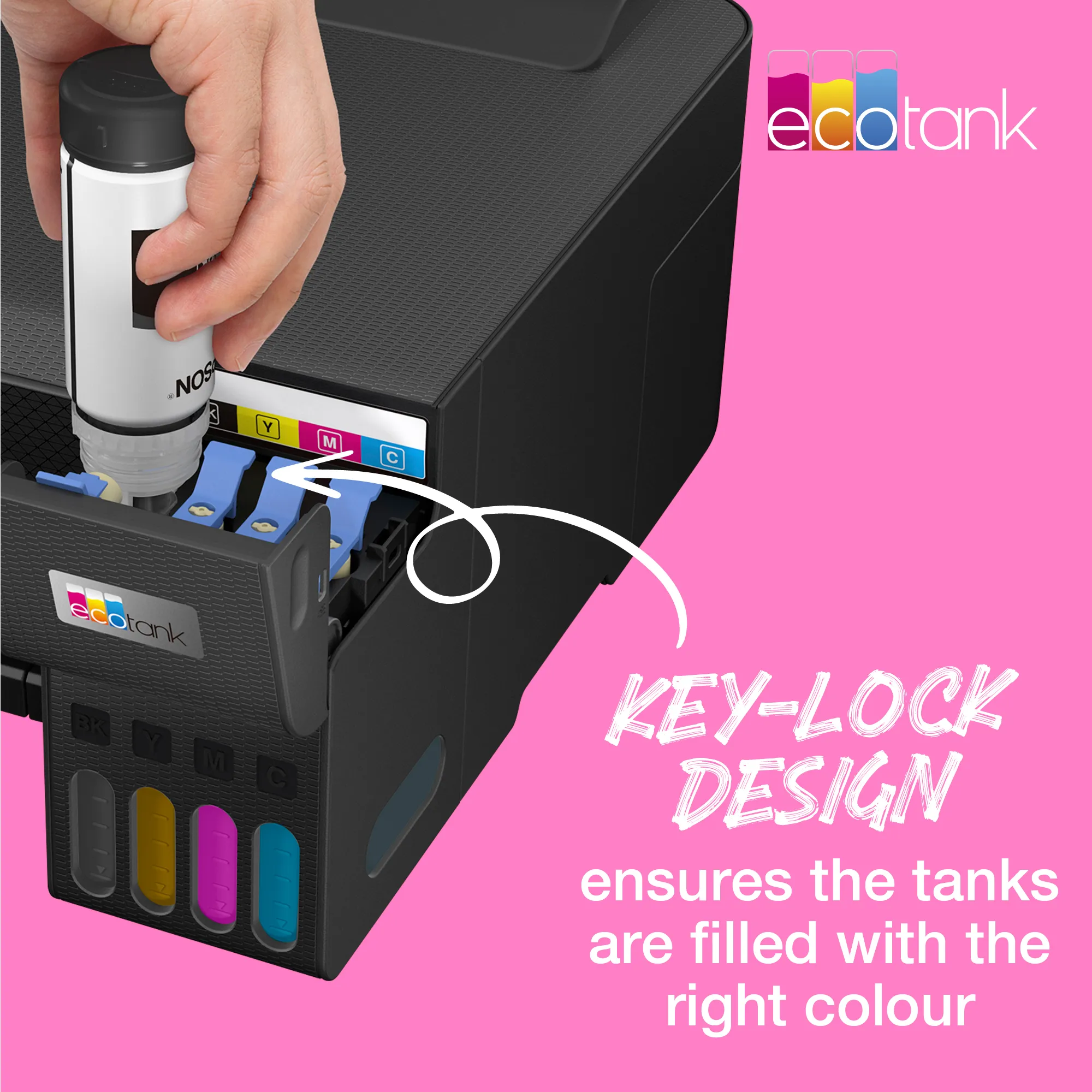 Epson 103 ink bottle, 65 ml, Cyan