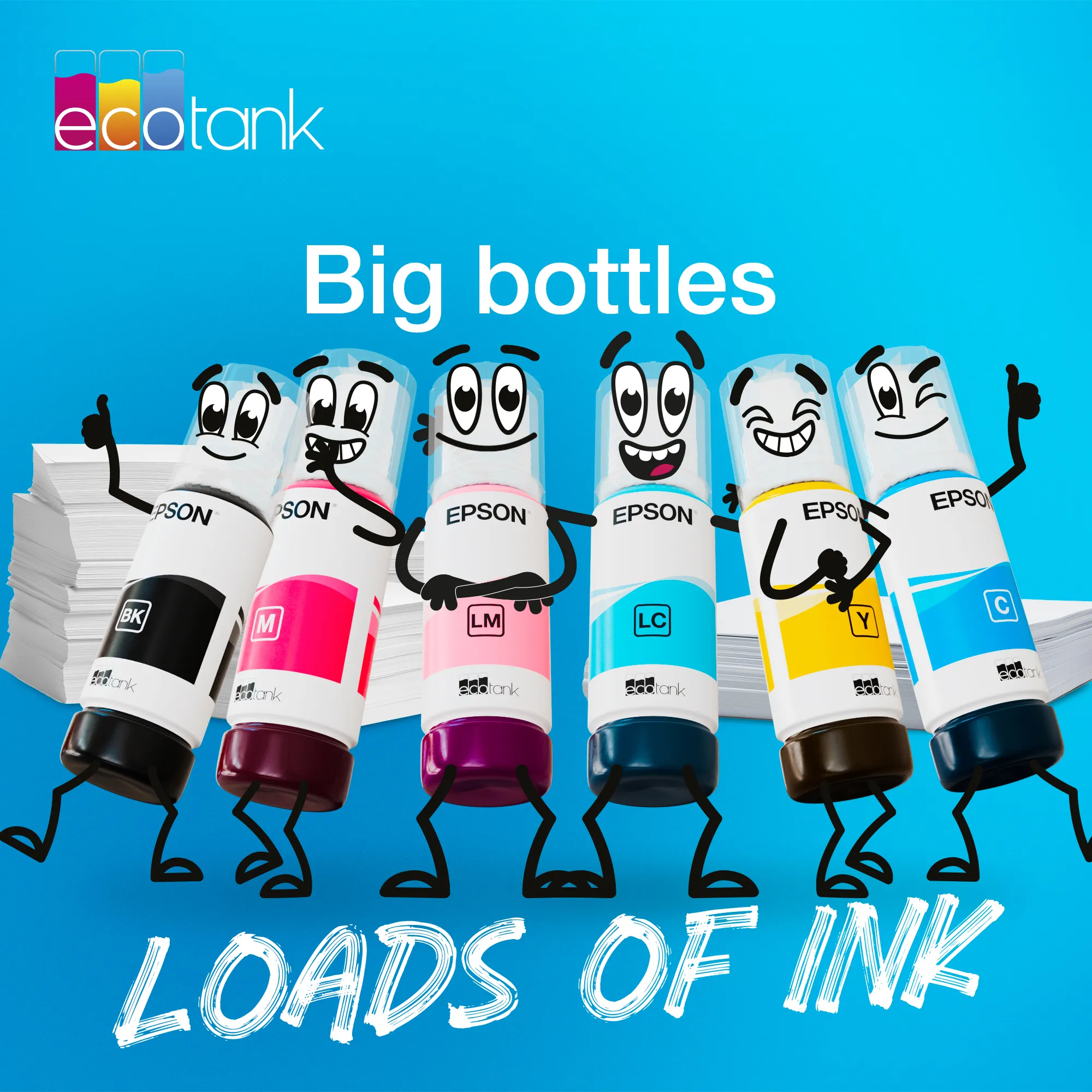 Epson 103 ink bottle, 65 ml, Cyan