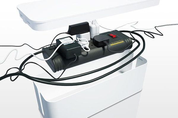 Bluelounge Cablebox, Blue