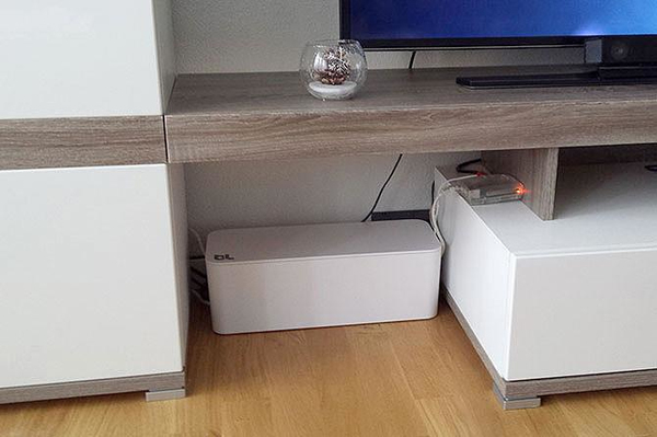 Bluelounge Cablebox, Blue