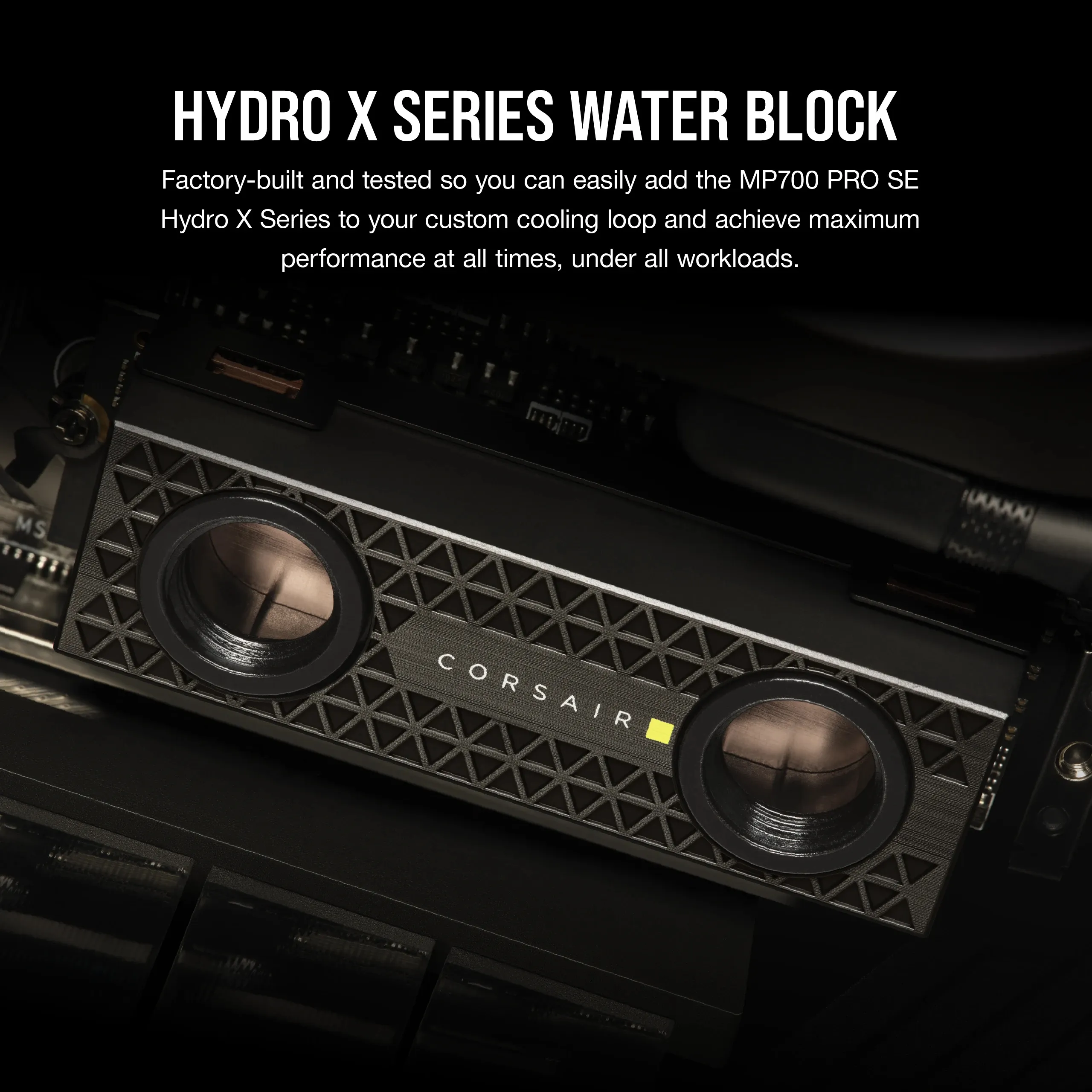 Corsair MP700 PRO SE Hydro X 2 TB, PCI Express 5.0, M.2 -SSD-levy Corsair MP700 PRO SE Hydro X 2 TB, PCI Express 5.0, M.2 -SSD-levy