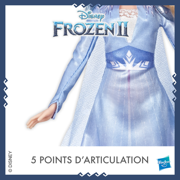 Disney Frozen 2 Fashion Doll Travel Elsa
