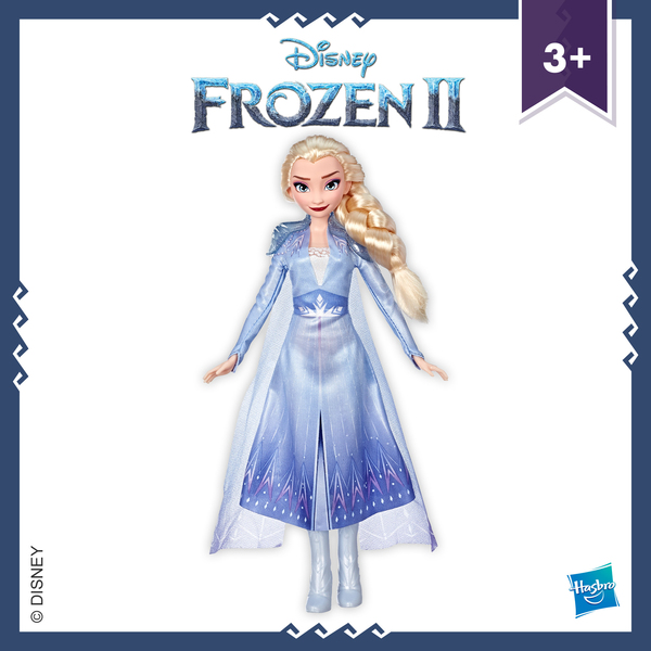 Disney Frozen 2 Fashion Doll Travel Elsa