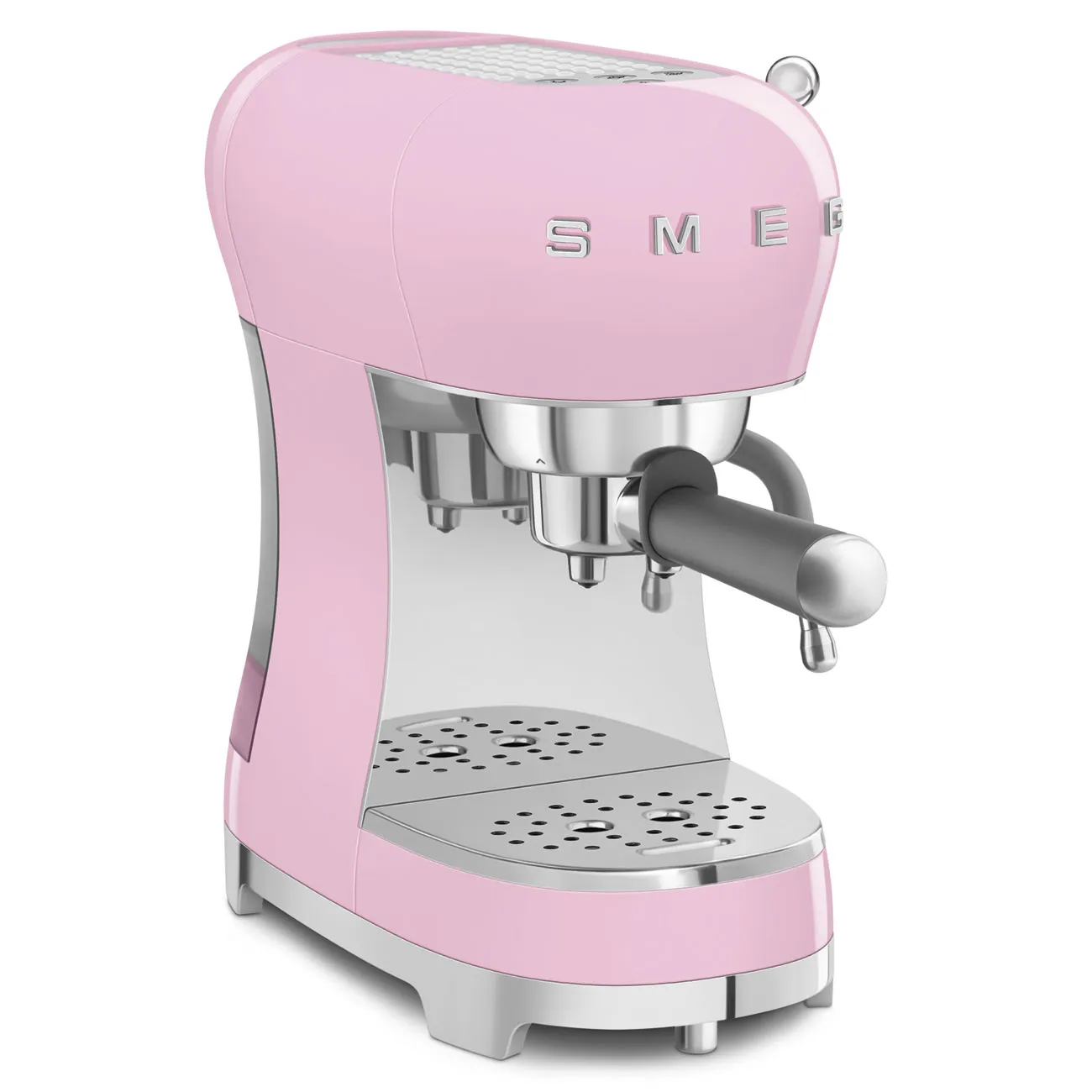 Smeg 50's Style ECF02PKEU - espresso machine, Pink, Stainless steel