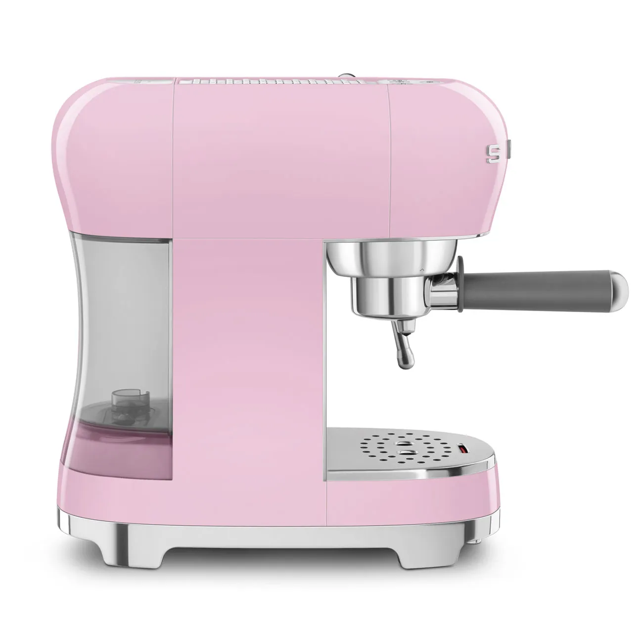 Smeg 50's Style ECF02PKEU - espresso machine, Pink, Stainless steel