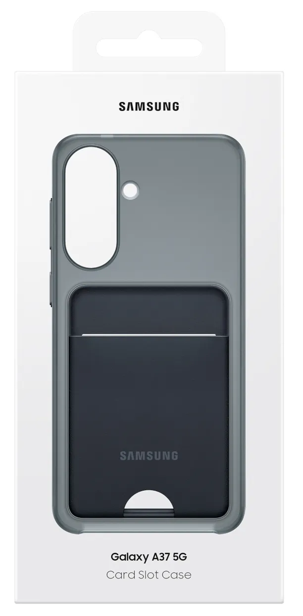 Samsung Galaxy A37 5G Card Slot Case - fodral, Svart