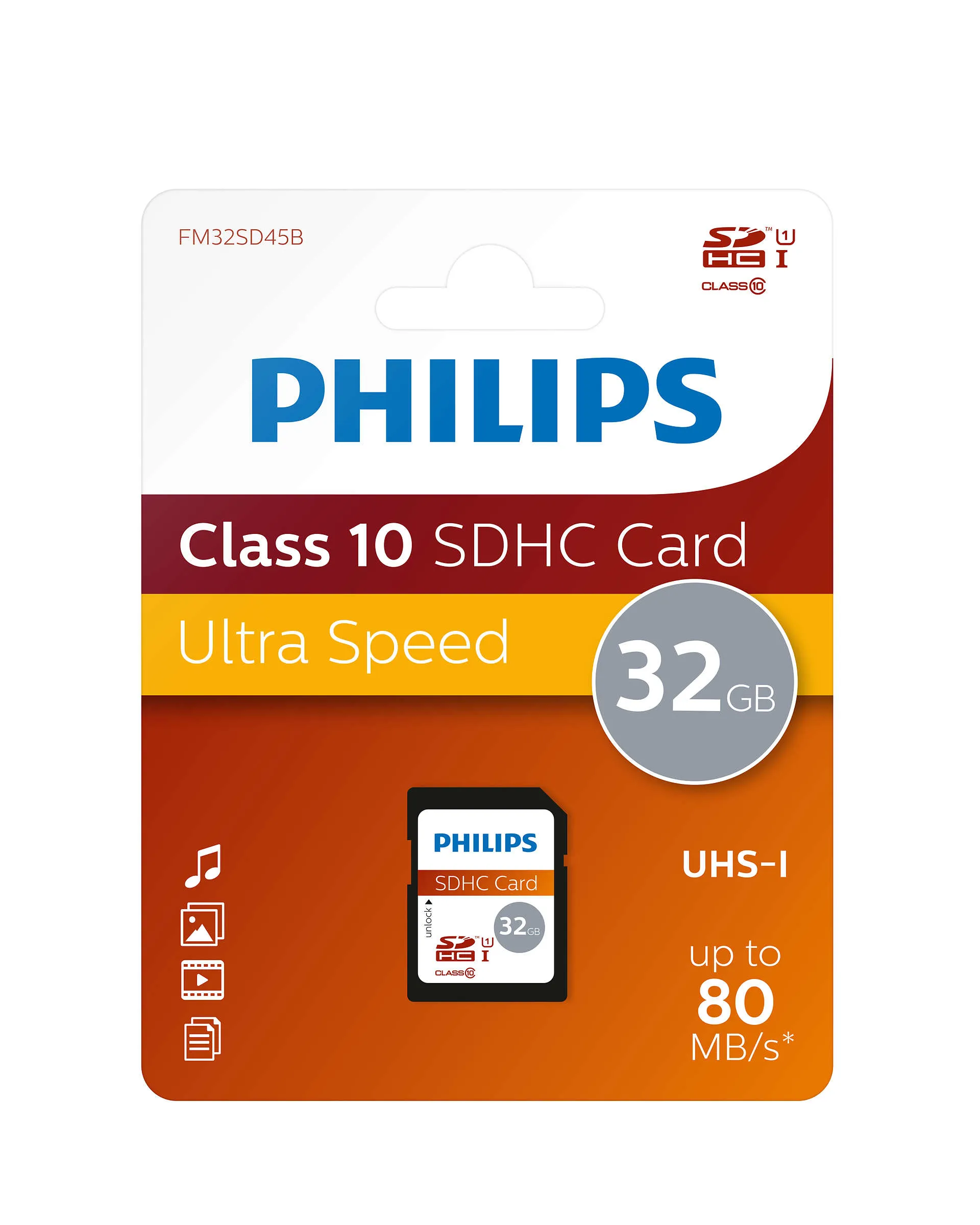 Philips FM32SD45B - flashhukommelsesko