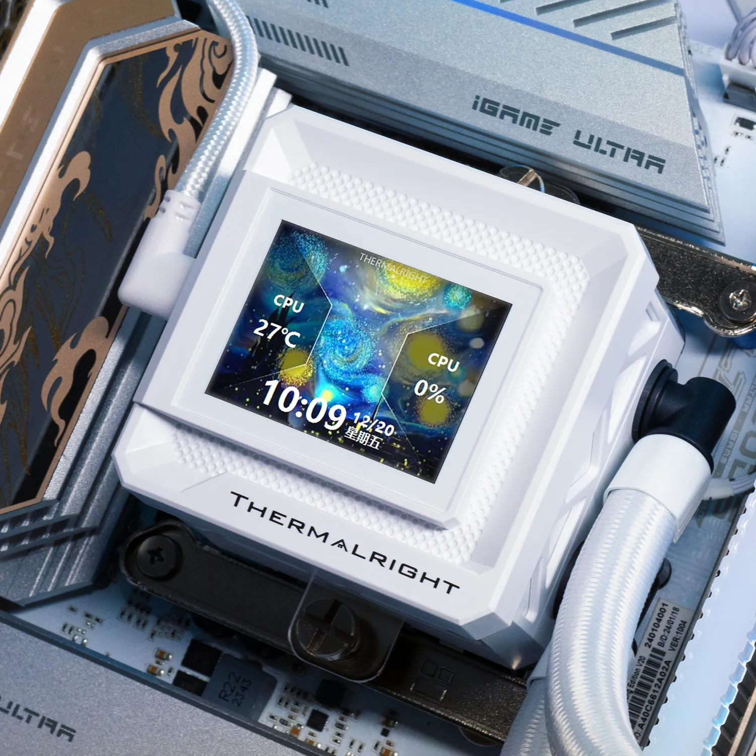 Thermalright Frozen Warframe 360 SE 360mm ARGB Liquid Cooler, White