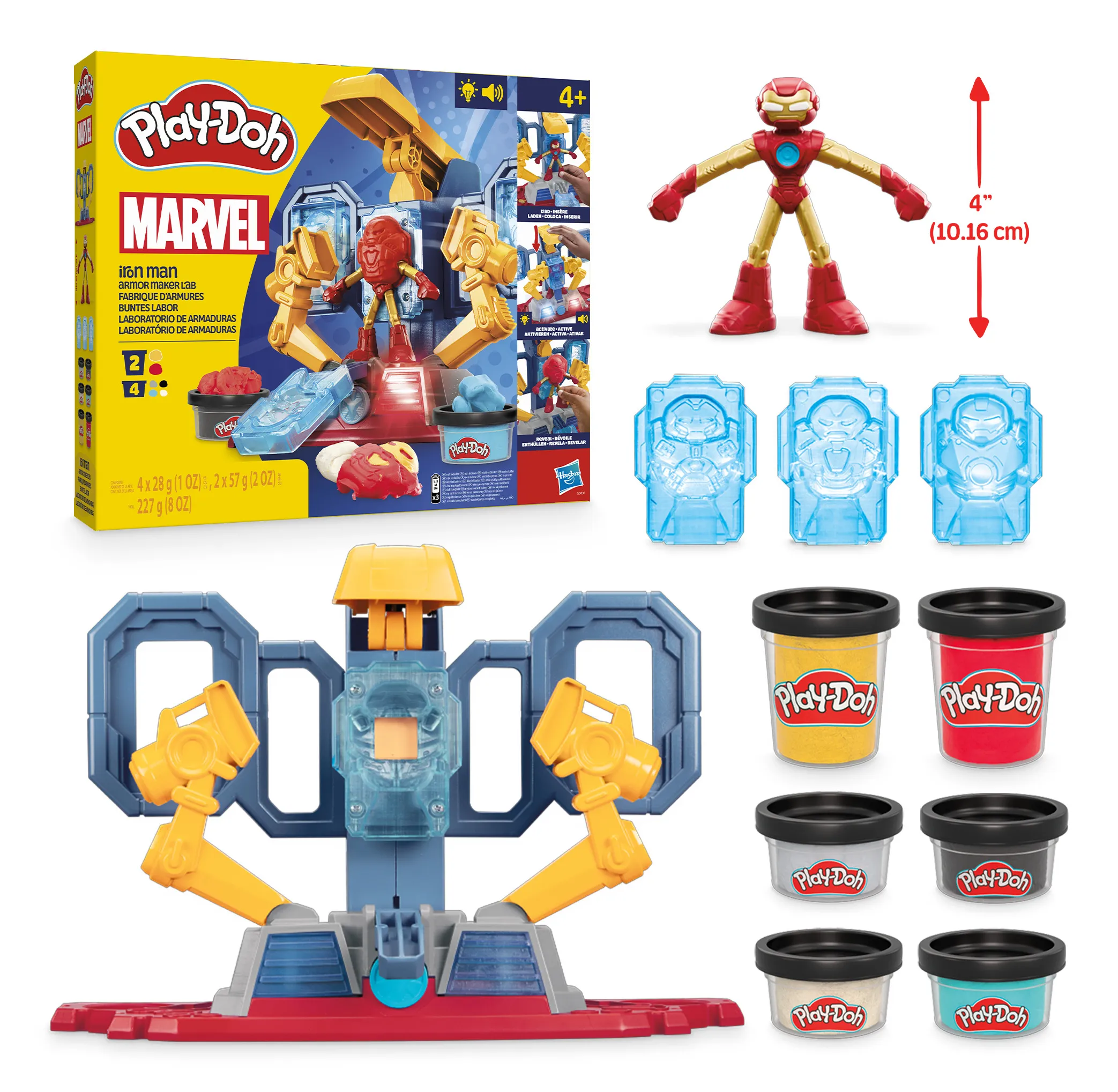 Play-Doh Marvel Iron Man Armor Maker Lab Playset