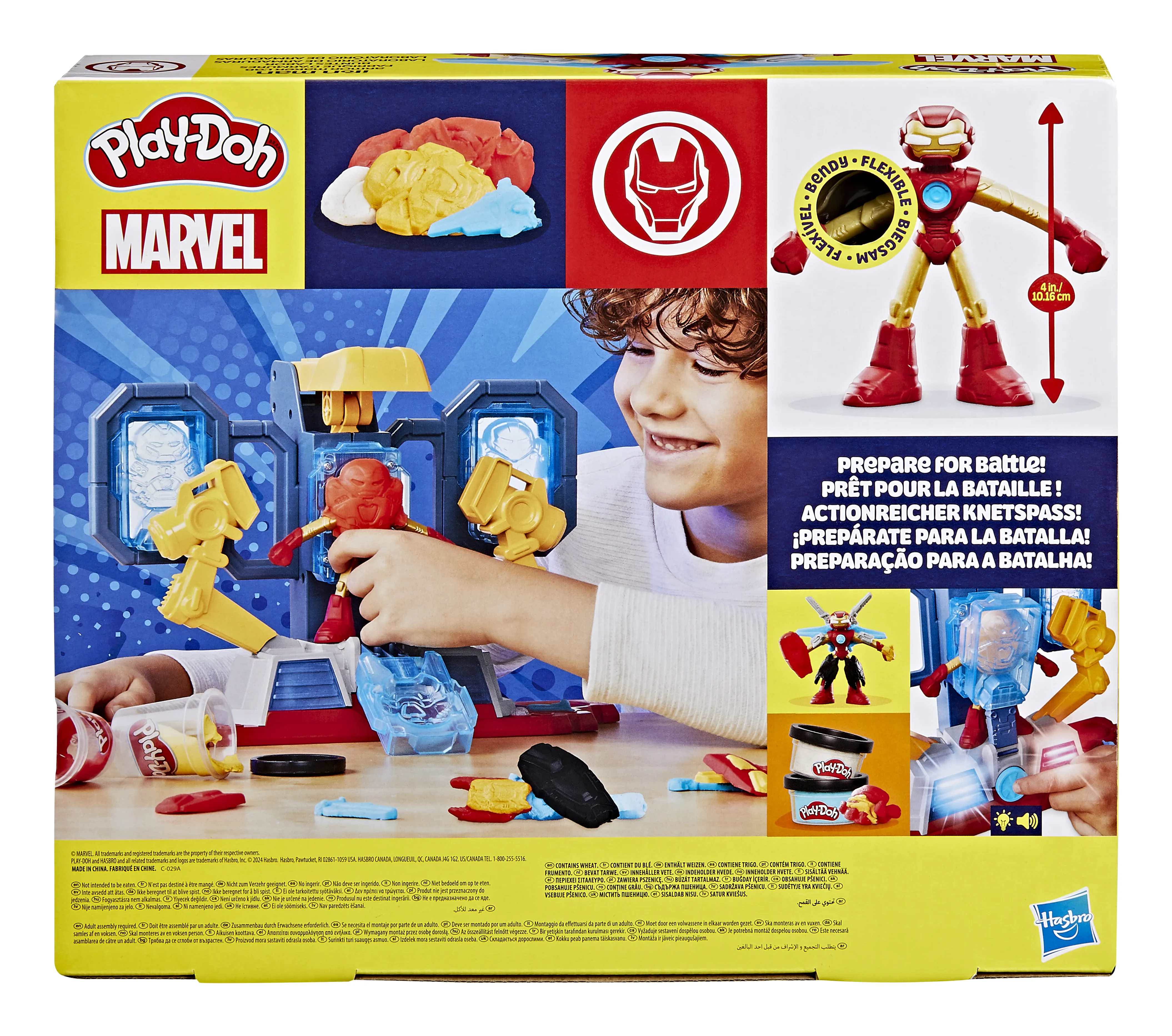 Play-Doh Marvel Iron Man Armor Maker Lab Playset