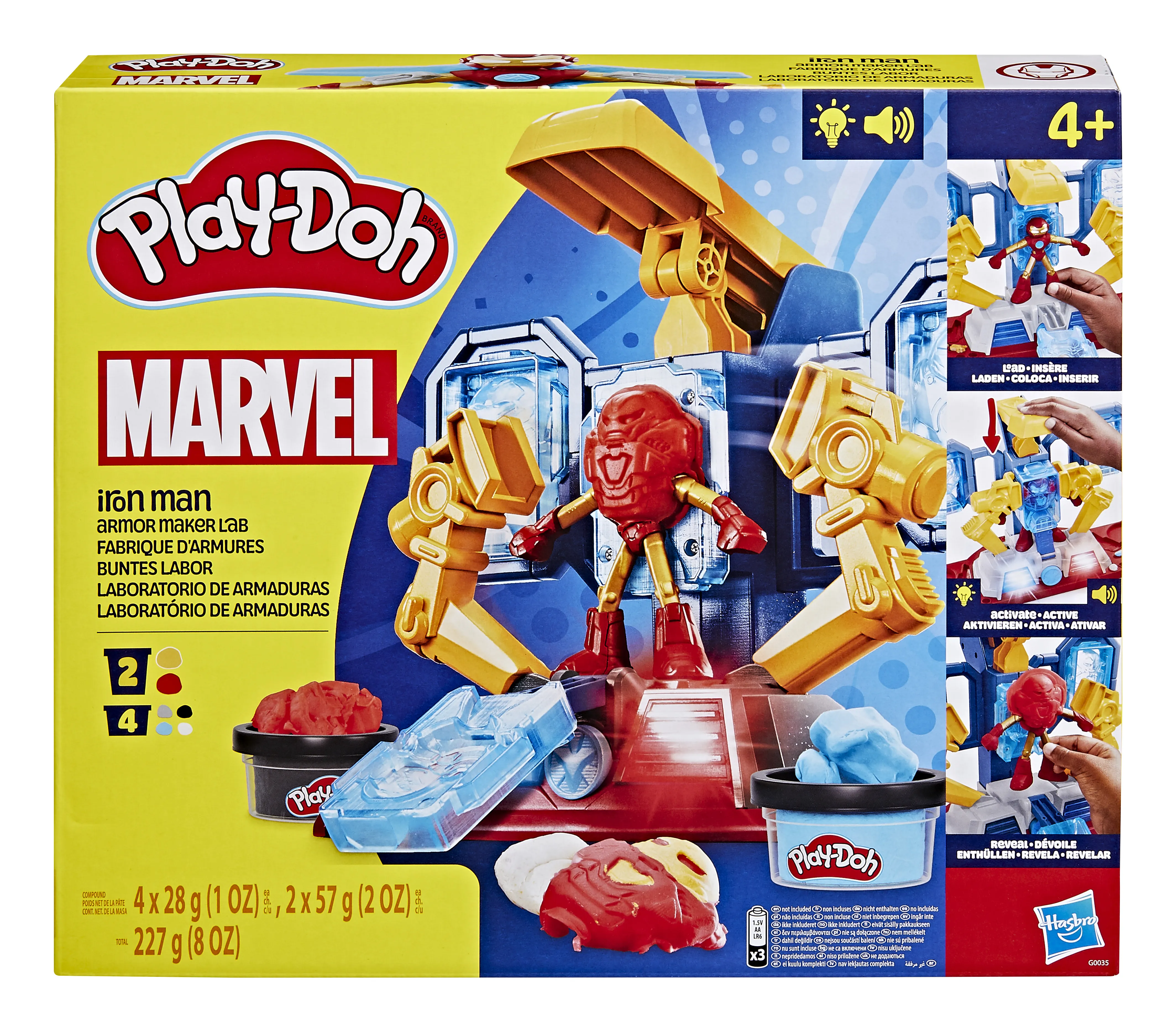 Play-Doh Marvel Iron Man Armor Maker Lab Playset